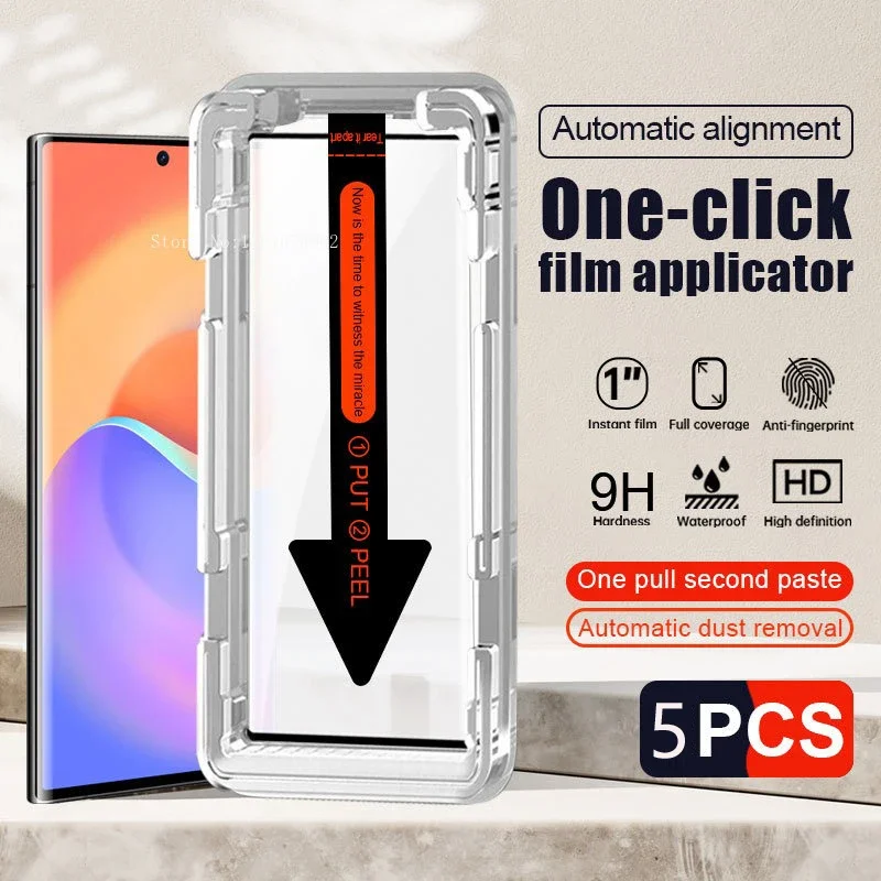 Oppo A78 - 5PCS Tempered Glass Film for OPPO