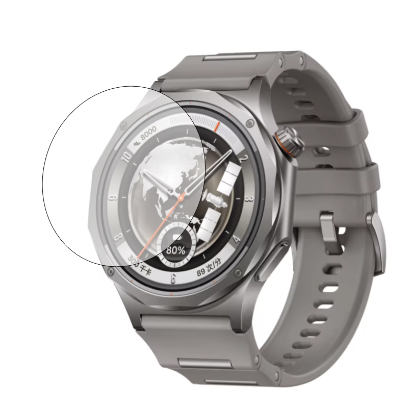 Smartwatch X2 - Smartwatch Hard Glass Protective Film Guard
