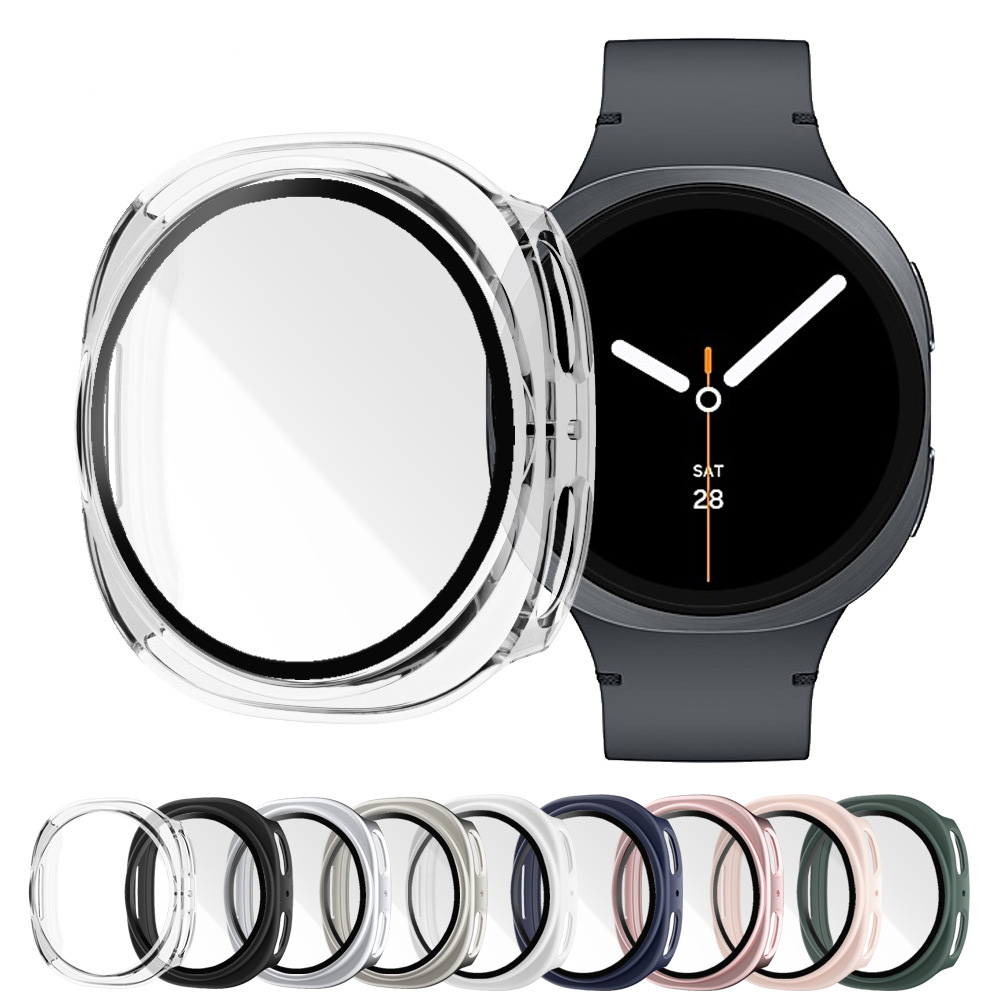 Samsung Smartwatch Accessories - Tempered Glass+Case for Samsung Galaxy Watch