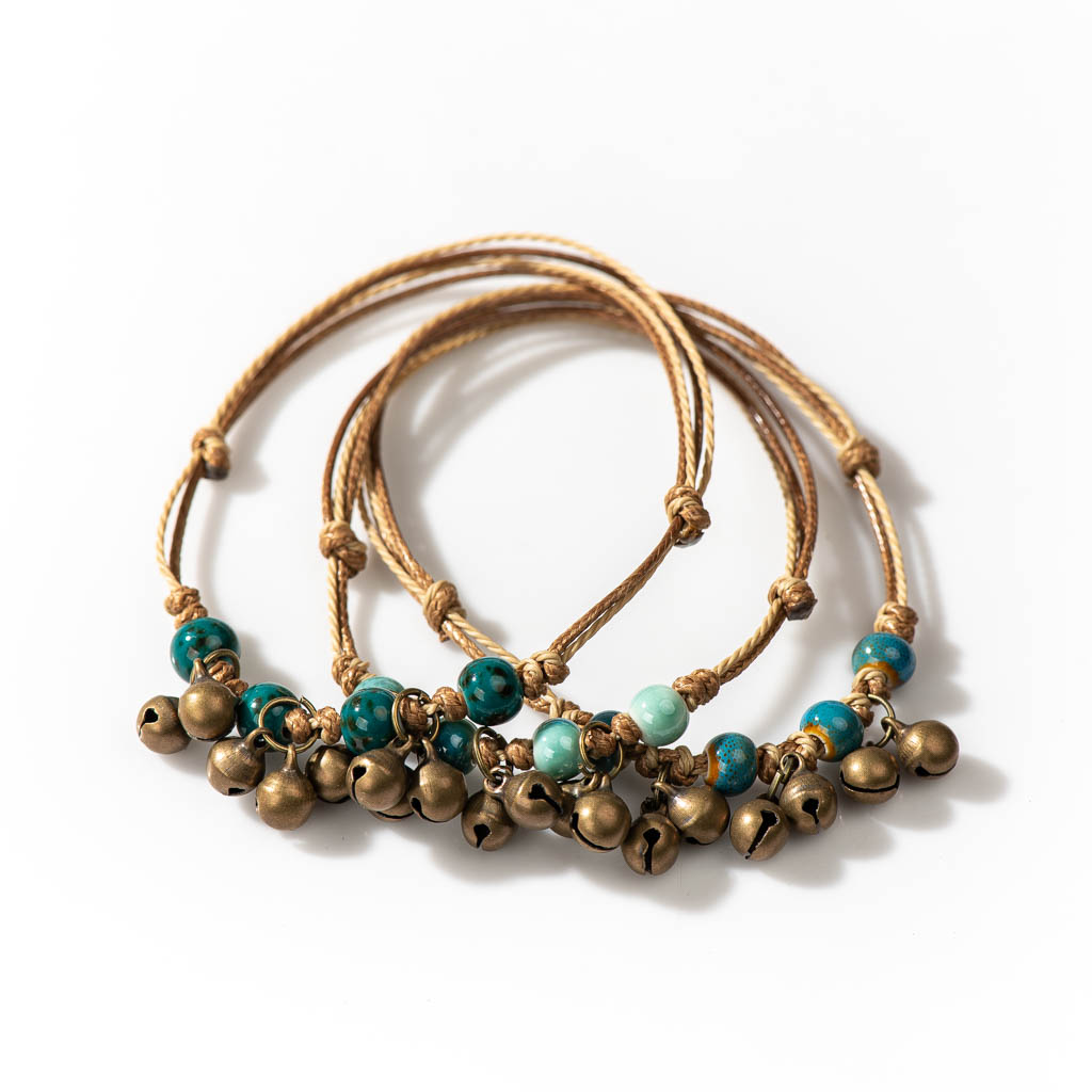 Handmade Ceramic Retro Style B - Ceramic Link Bracelet recension och pris