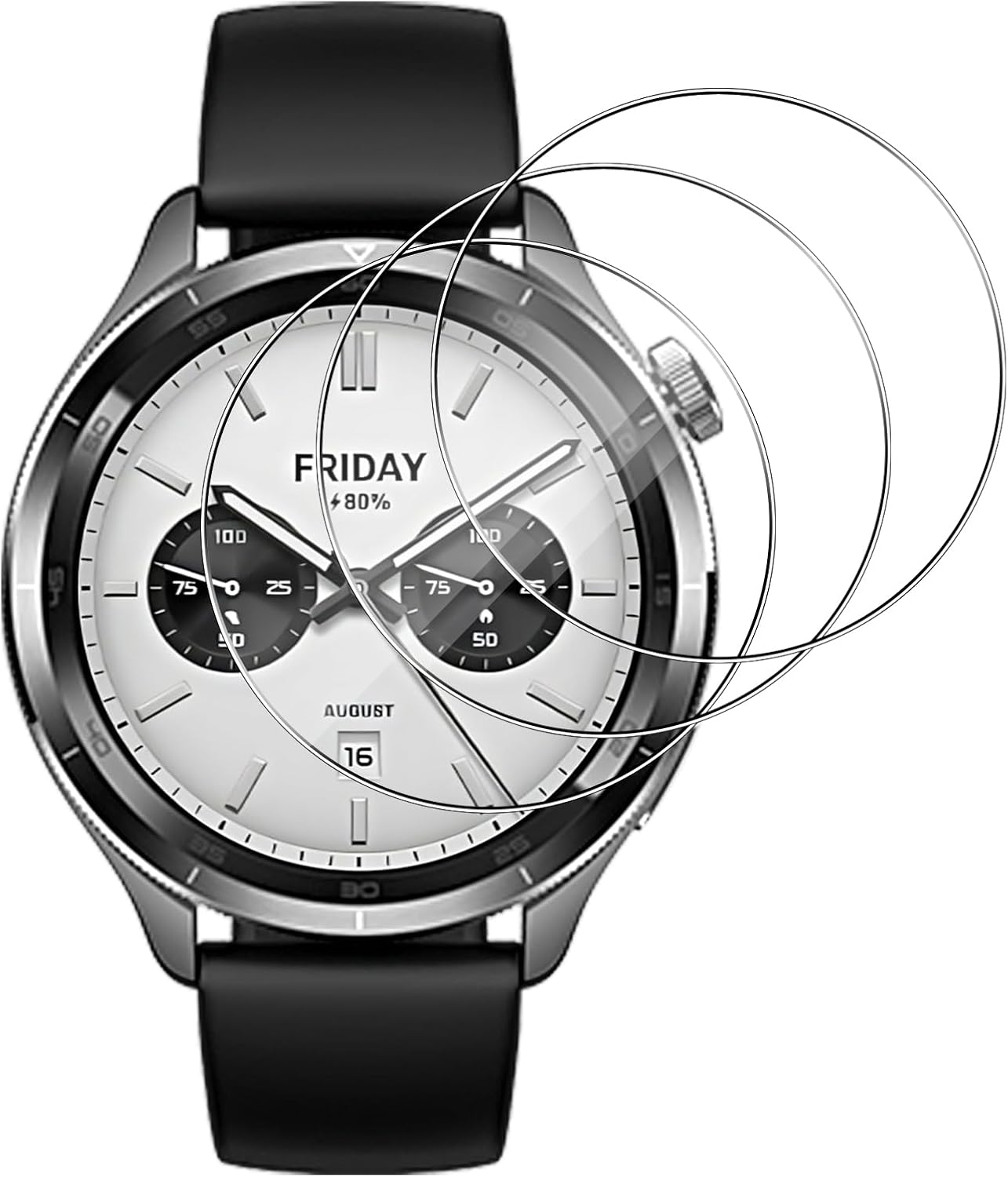 3PCS Tempered Glass Smartwatch - Xiaomi Smartwatch Accessories recension och pris