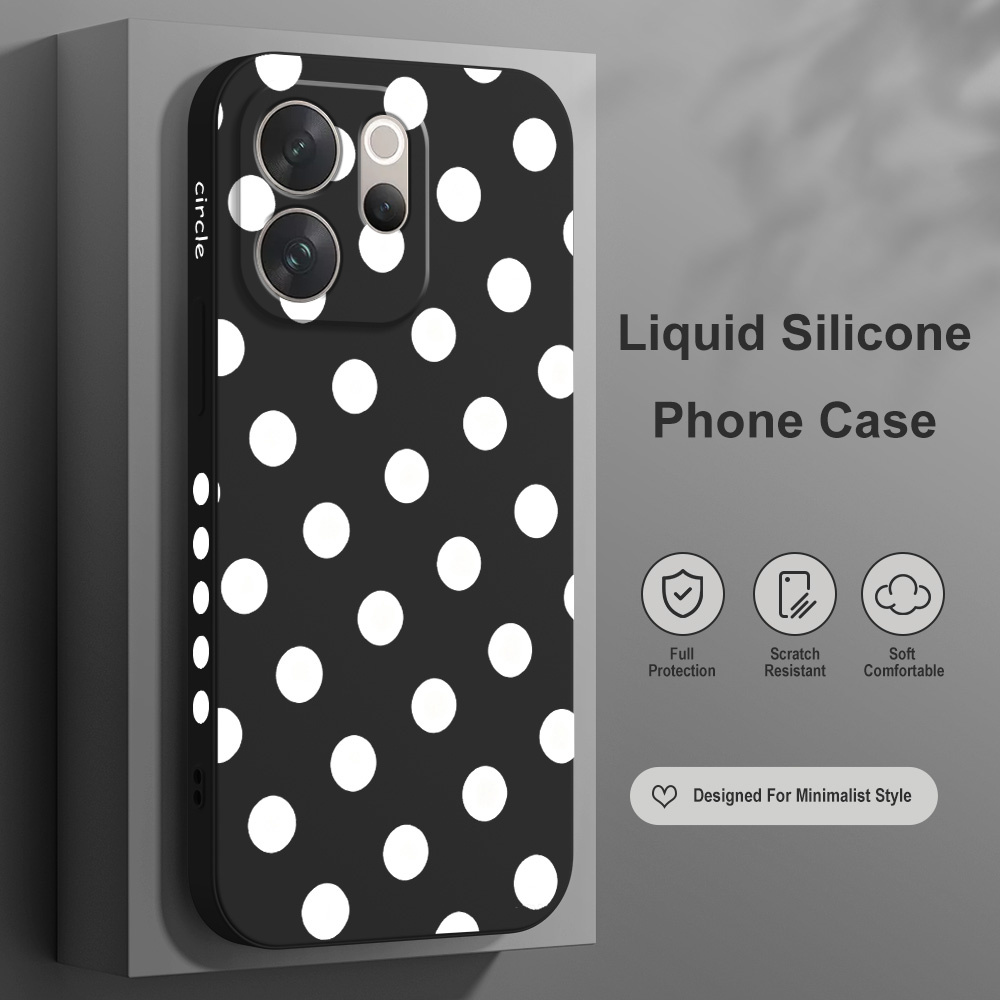 Round Dot Phone Case For Vivo  - Vivo V40 recension och pris
