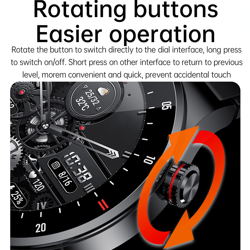 GPS ECG+PPG Bluetooth Call Sma - Smartwatch Custom recension och pris