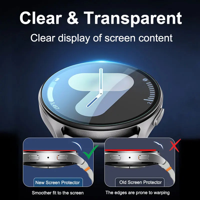 Tempered Glass for Samsung Gal - Samsung Smartwatch Accessories recension och pris