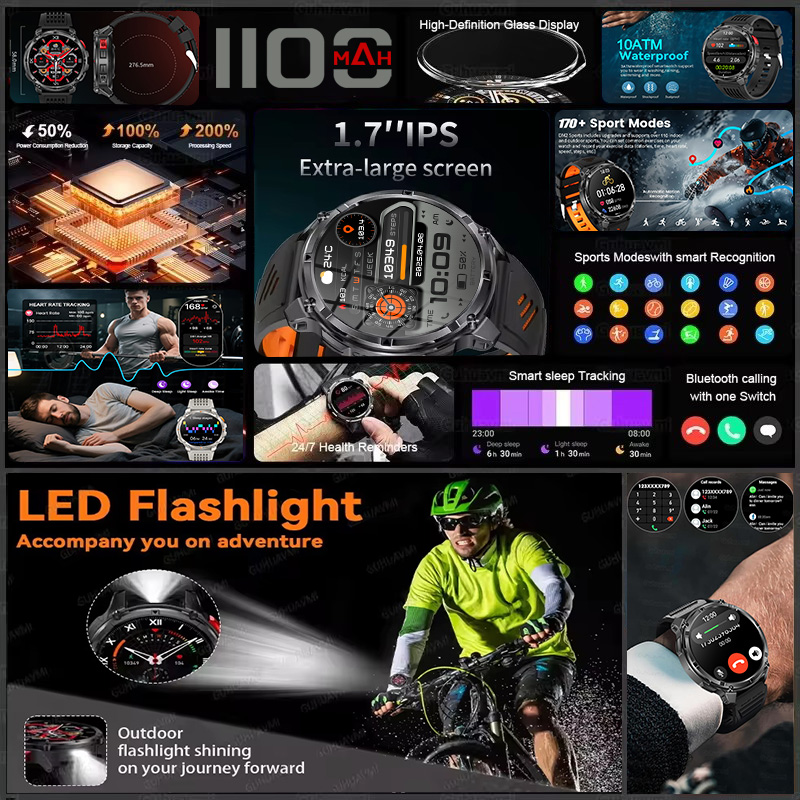 T-REX 3 Military Smartwatch Me - Smartwatch Store recension och pris