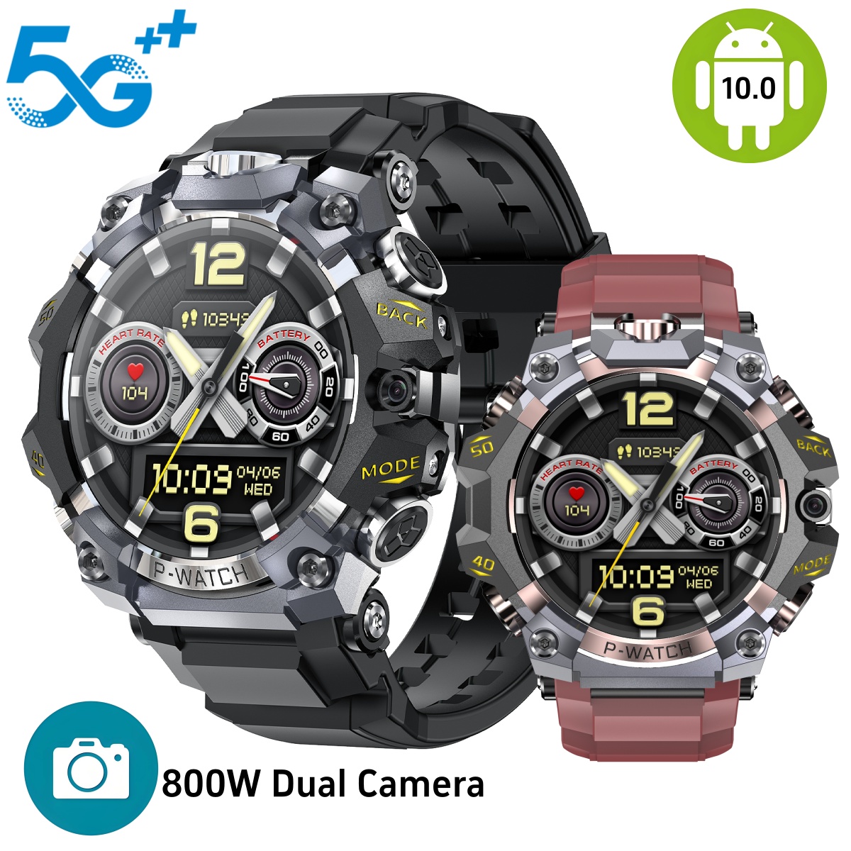 Q668 Smartwatch Android 10.0 1 - Smartwatch Id recension och pris