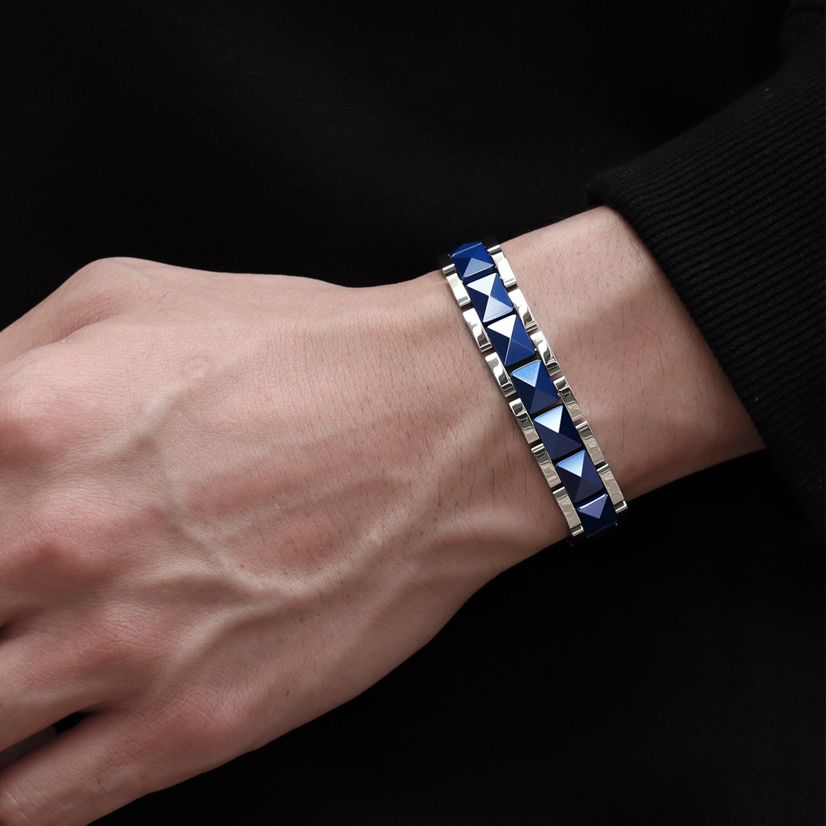 ARADOO Premium Ceramic Titaniu - Ceramic Link Bracelet recension och pris
