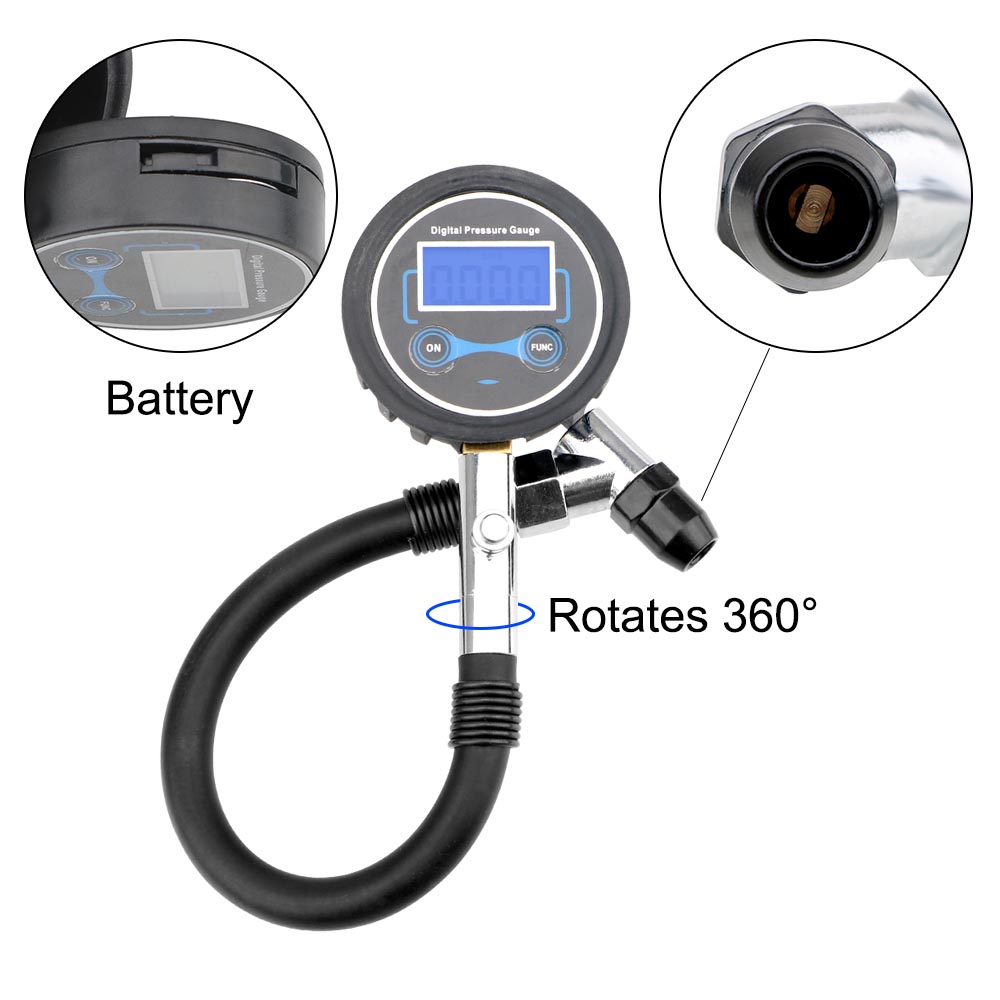 0-200Psi Tire Pressure Gauge M - Smartwatch Universal recension och pris
