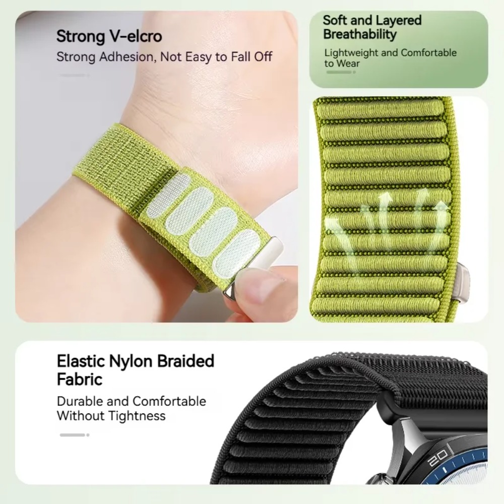 18/20/22mm Nylon Strap for OPP - Smartwatch X2 recension och pris