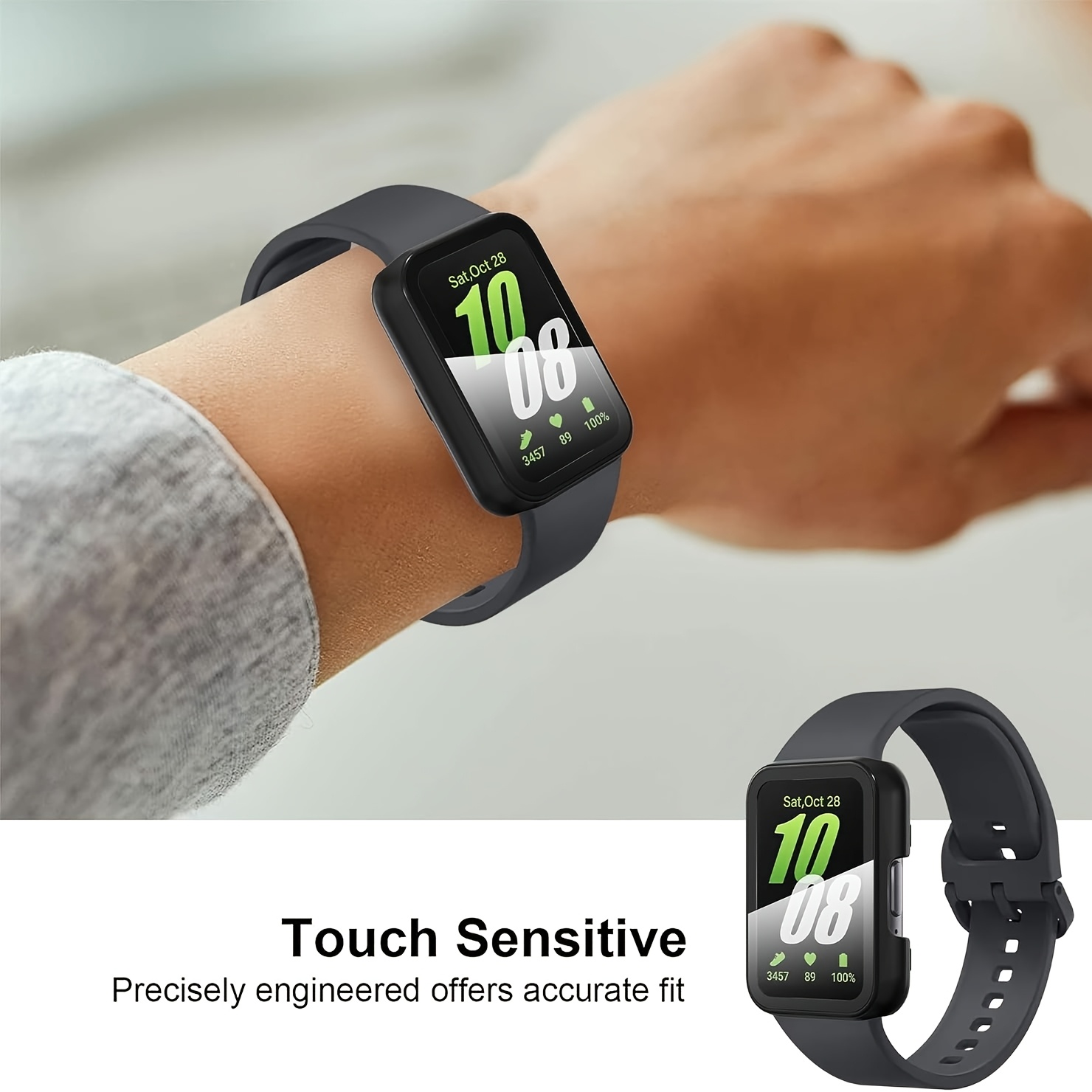 Glass+Case for Samsung Galaxy  - Samsung Smartwatch Accessories recension och pris