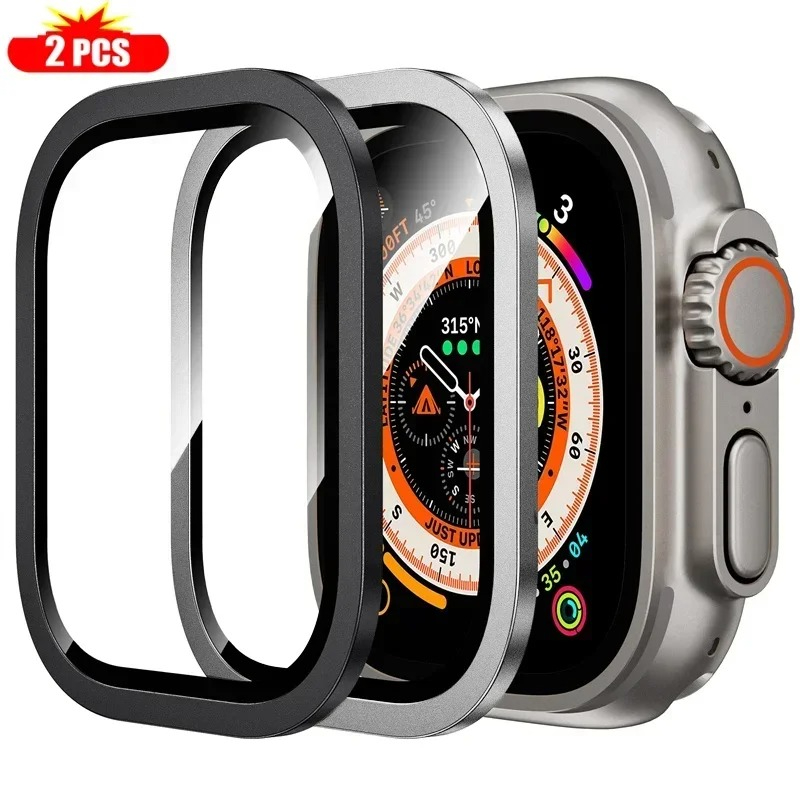 2PCS Tempered Glass for Apple  - Smartwatch Straps & Accessories recension och pris