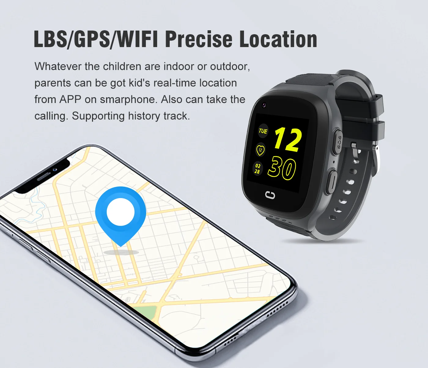 4G Kids Smartwatch SOS Waterpr - Smartwatch Id recension och pris