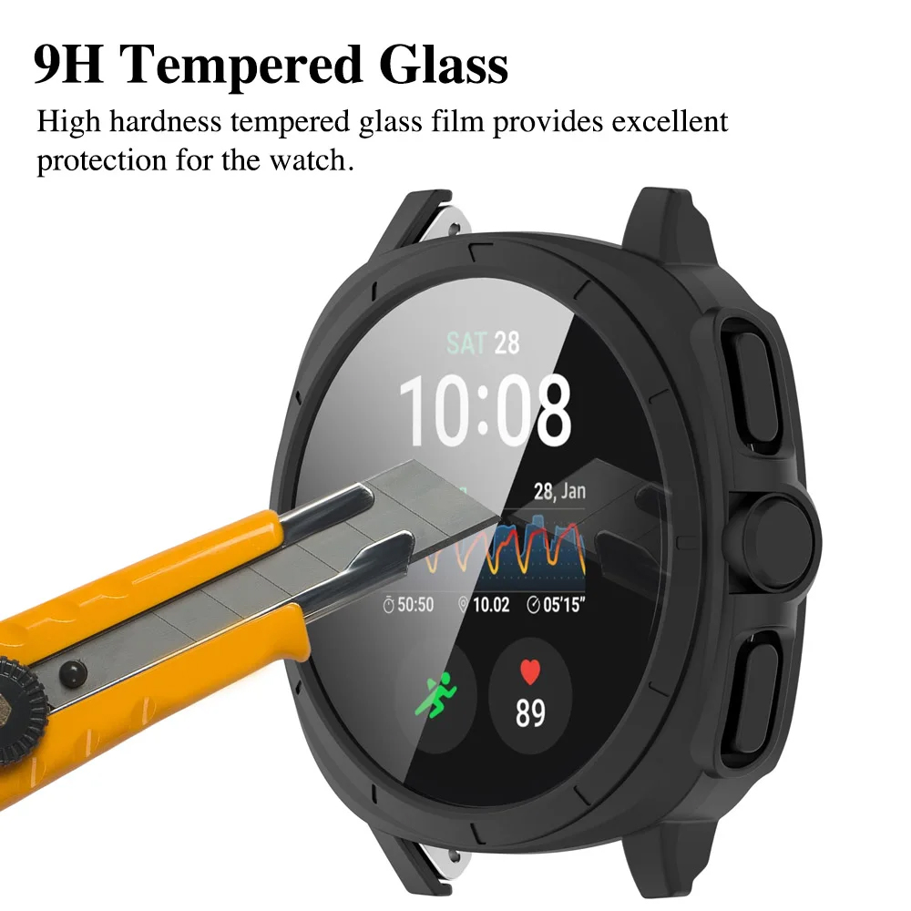Glass+Case for Samsung Galaxy  - Samsung Smartwatch Accessories recension och pris
