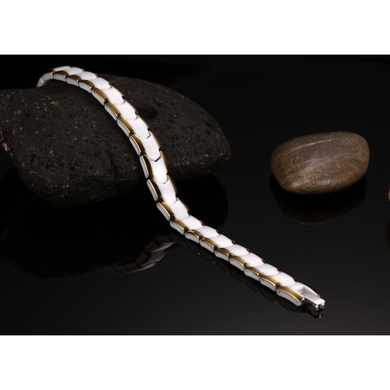 Vinterly Bracelets for Women A - Ceramic Link Bracelet recension och pris
