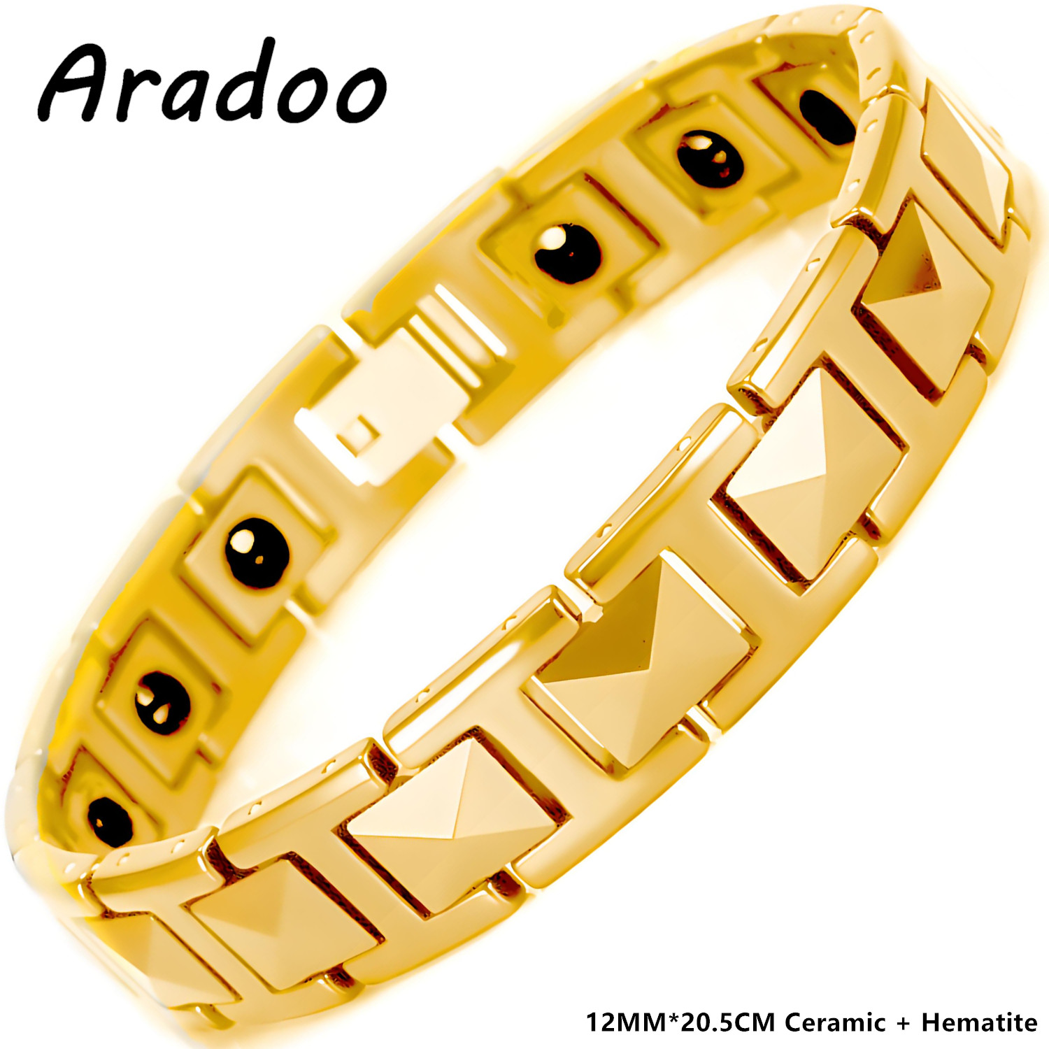ARADOO Premium Ceramic Bracele - Ceramic Link Bracelet recension och pris