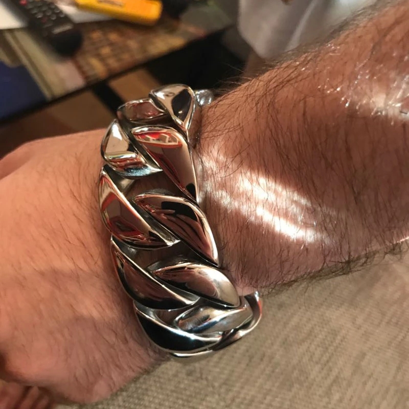 20/26/31MM 316L Stainless Stee - Ceramic Link Bracelet recension och pris