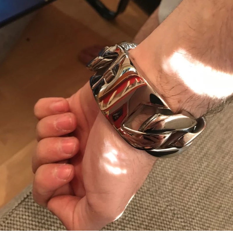 20/26/31MM 316L Stainless Stee - Ceramic Link Bracelet recension och pris