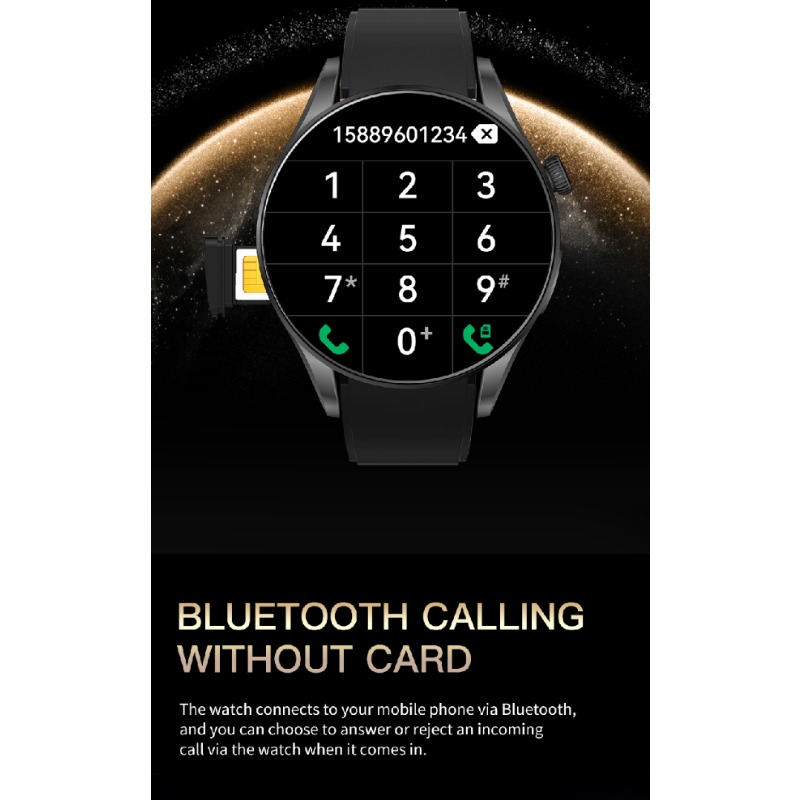 New 4G Smartwatch BW16: WiFi | - Smartwatch Id recension och pris