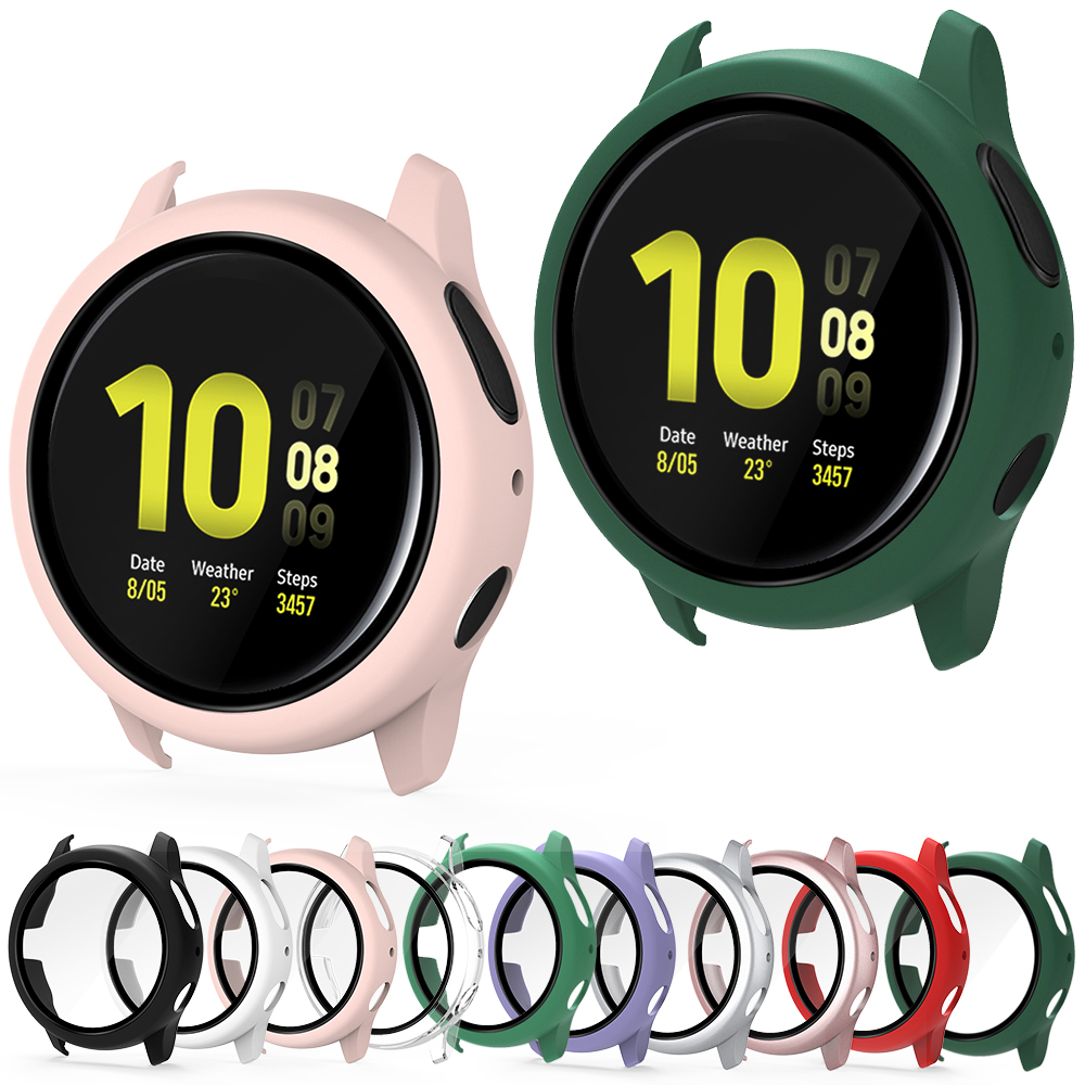 Case+Glass For Samsung Galaxy  - Samsung Smartwatch Accessories recension och pris