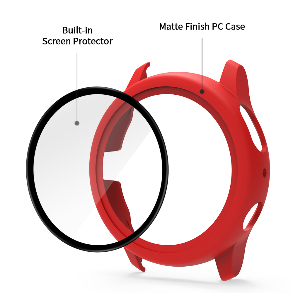 Case+Glass For Samsung Galaxy  - Samsung Smartwatch Accessories recension och pris