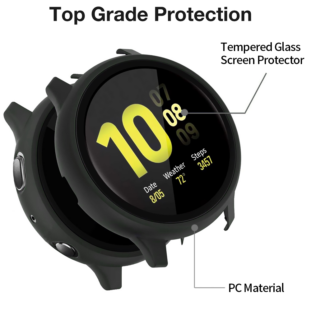Case+Glass For Samsung Galaxy  - Samsung Smartwatch Accessories recension och pris