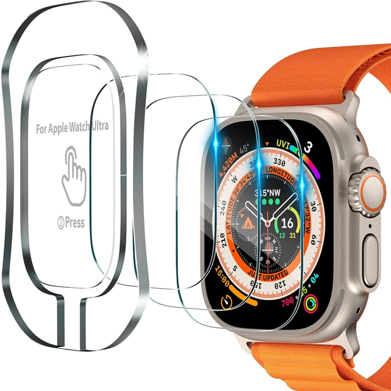 Tempered Glass For Apple Watch - Watch Case Bumper recension och pris