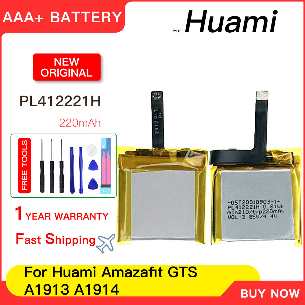 100% genuine 220mAh PL412221H  - Smartwatch A1914 recension och pris