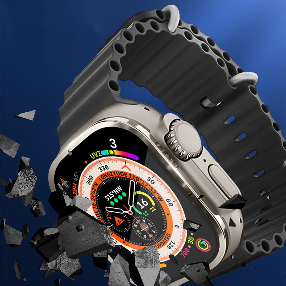 Metal Bumper+Tempered Glass Fo - Watch Case Bumper recension och pris
