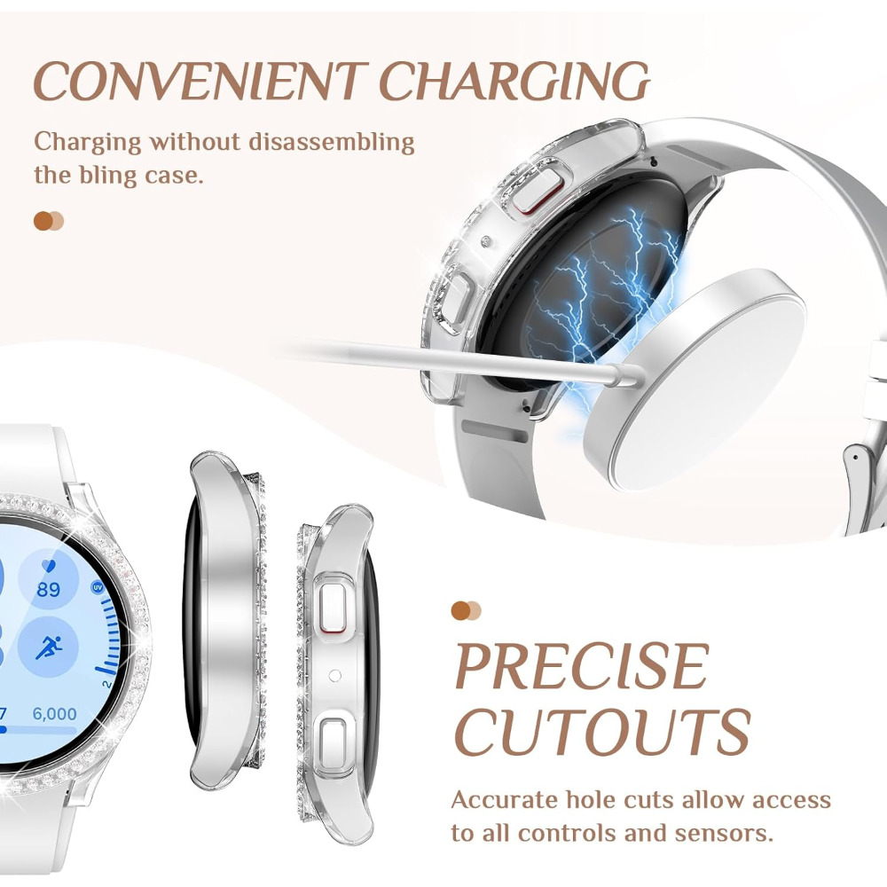 Bling Case for Samsung Galaxy  - Samsung Smartwatch Accessories recension och pris