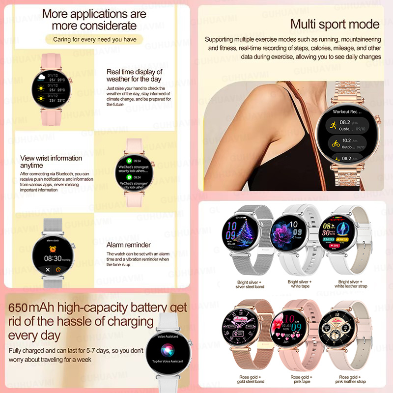 New 1.27-inch Smart Watch for  - Smartwatch Custom recension och pris