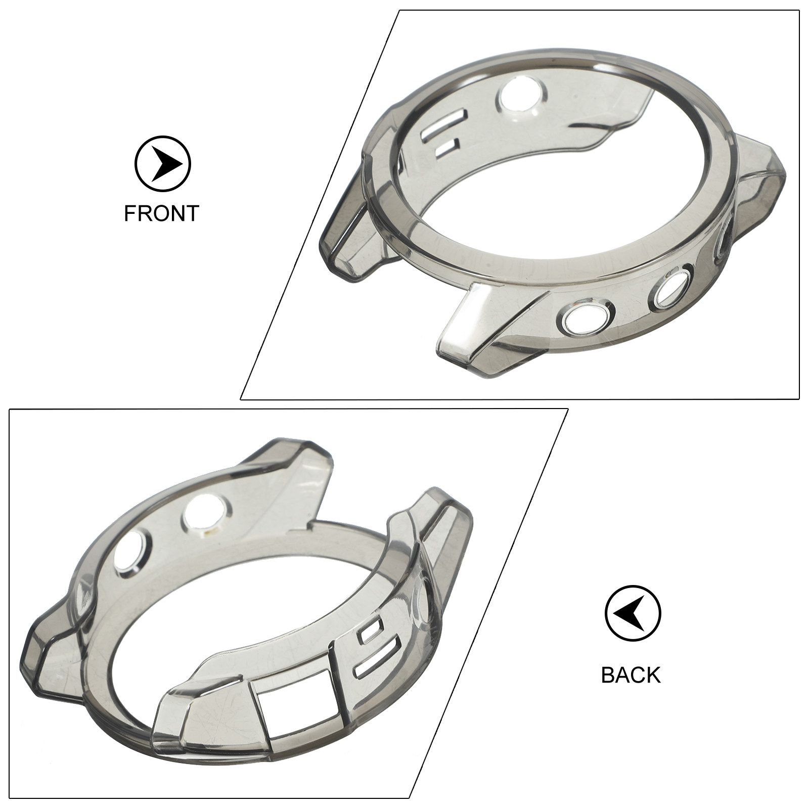 Tpu Watch Protector on Off No  - Smartwatch Straps & Accessories recension och pris