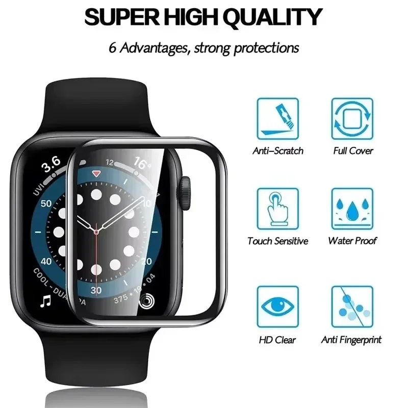 Screen Protector for Apple Wat - Watch Case Bumper recension och pris