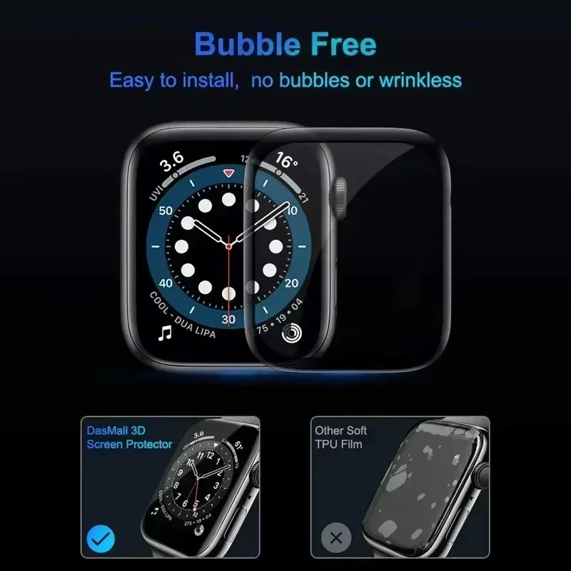 Screen Protector for Apple Wat - Watch Case Bumper recension och pris