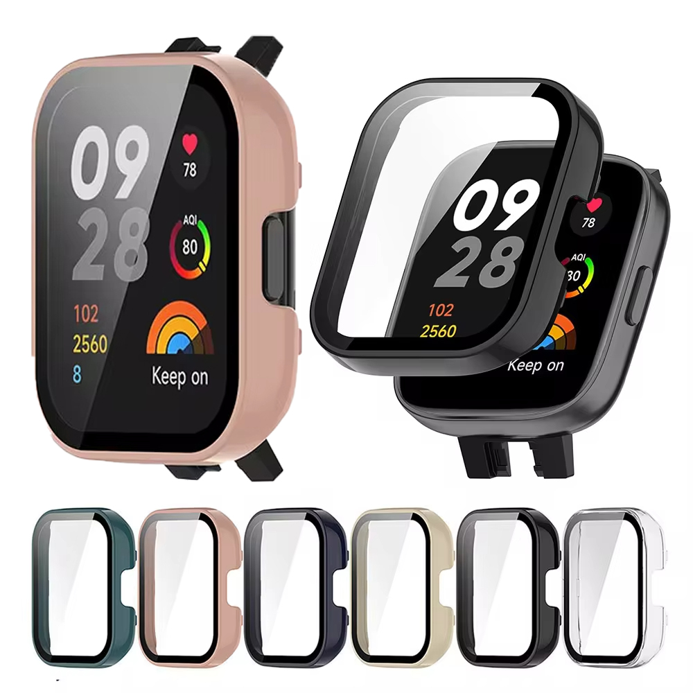 Tempered Glass+Protective Cove - Xiaomi Smartwatch Accessories recension och pris