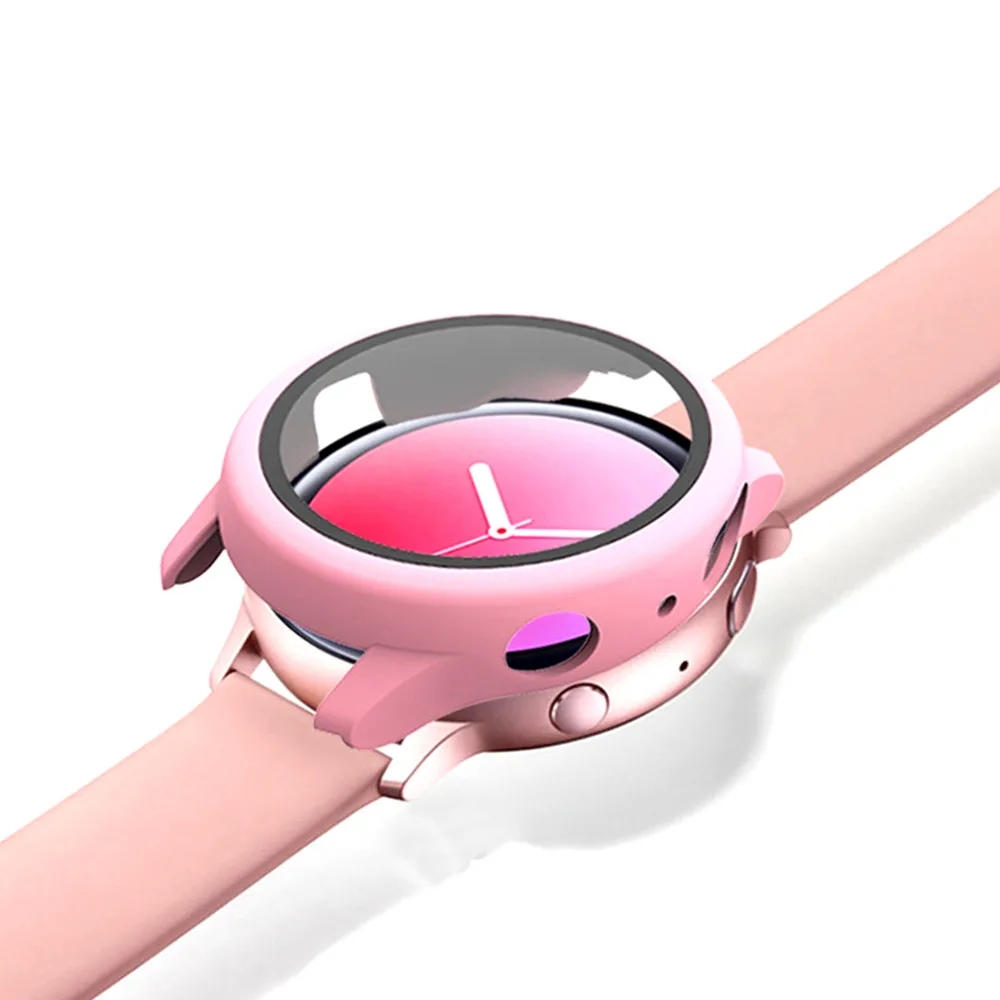 Tempered Glass Case for Samsun - Samsung Smartwatch Accessories recension och pris