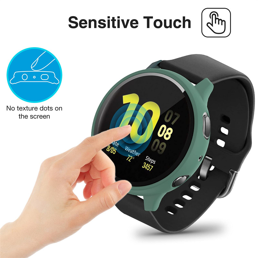 Tempered Glass Case for Samsun - Samsung Smartwatch Accessories recension och pris