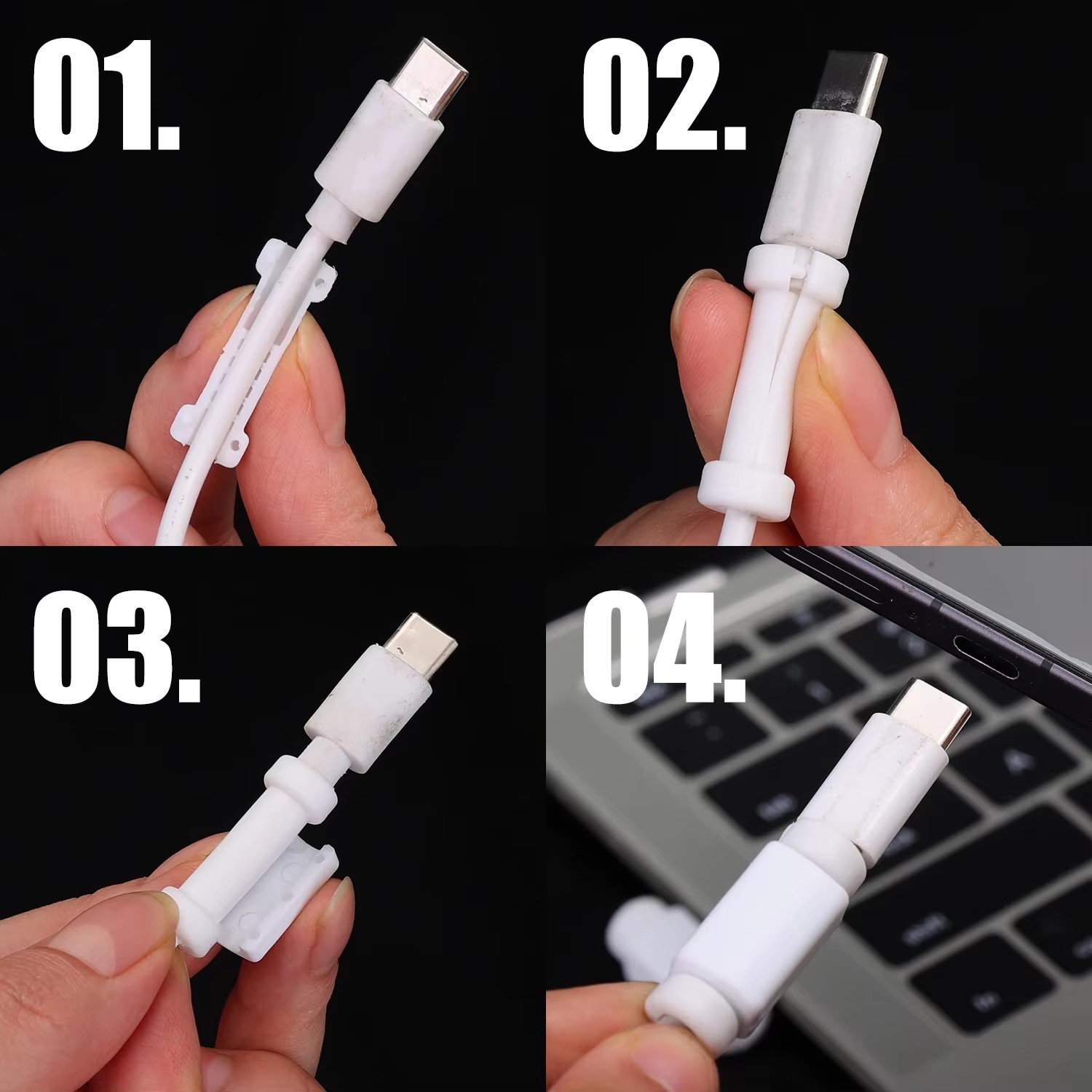 Anti Break Cable Protector Sof - Smartwatch Universal recension och pris