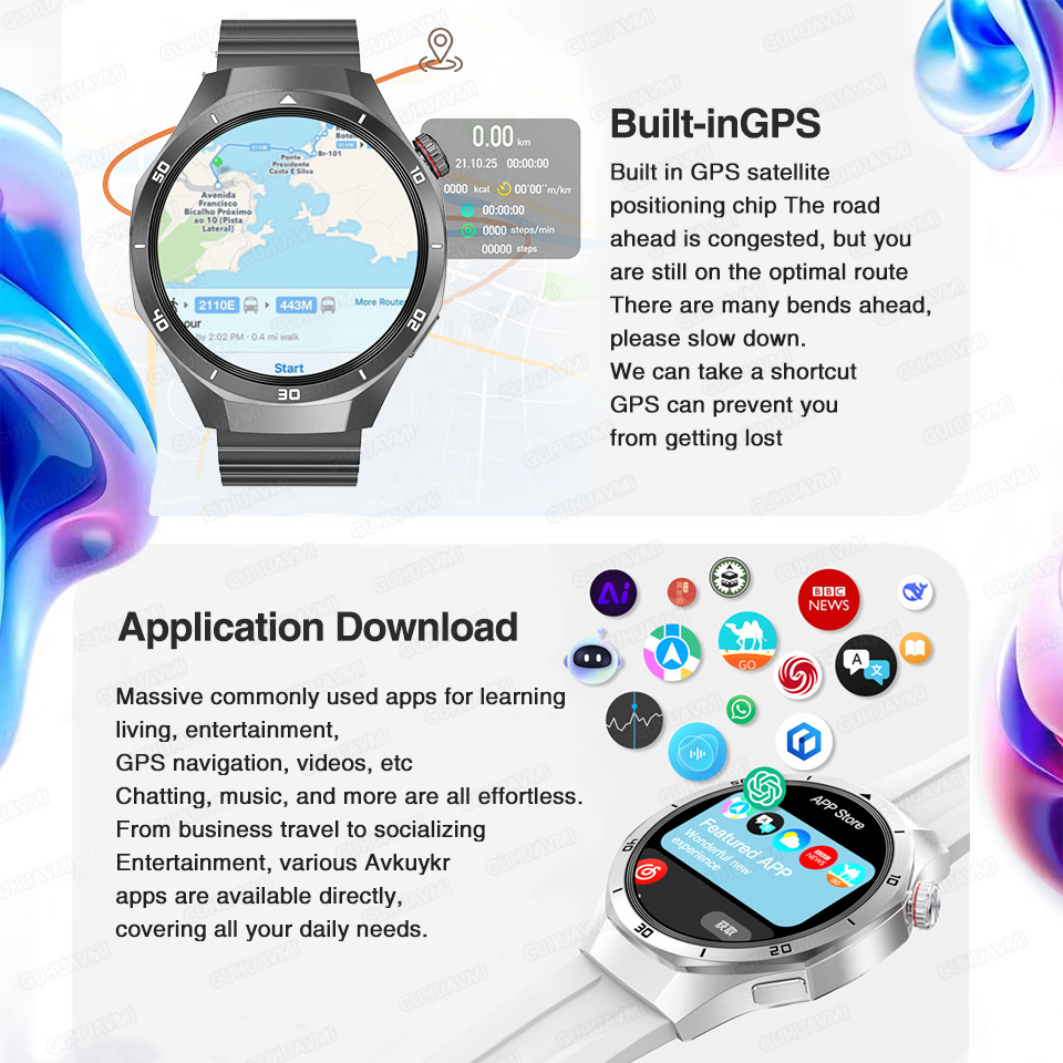 2026 New Watch 5 Pro GPS Map N - Smartwatch Store recension och pris