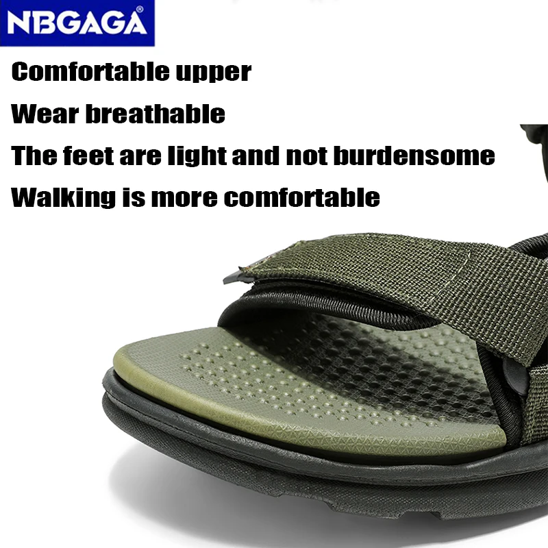 Men's Summer Sandals with Adju - Sport Loop Strap recension och pris