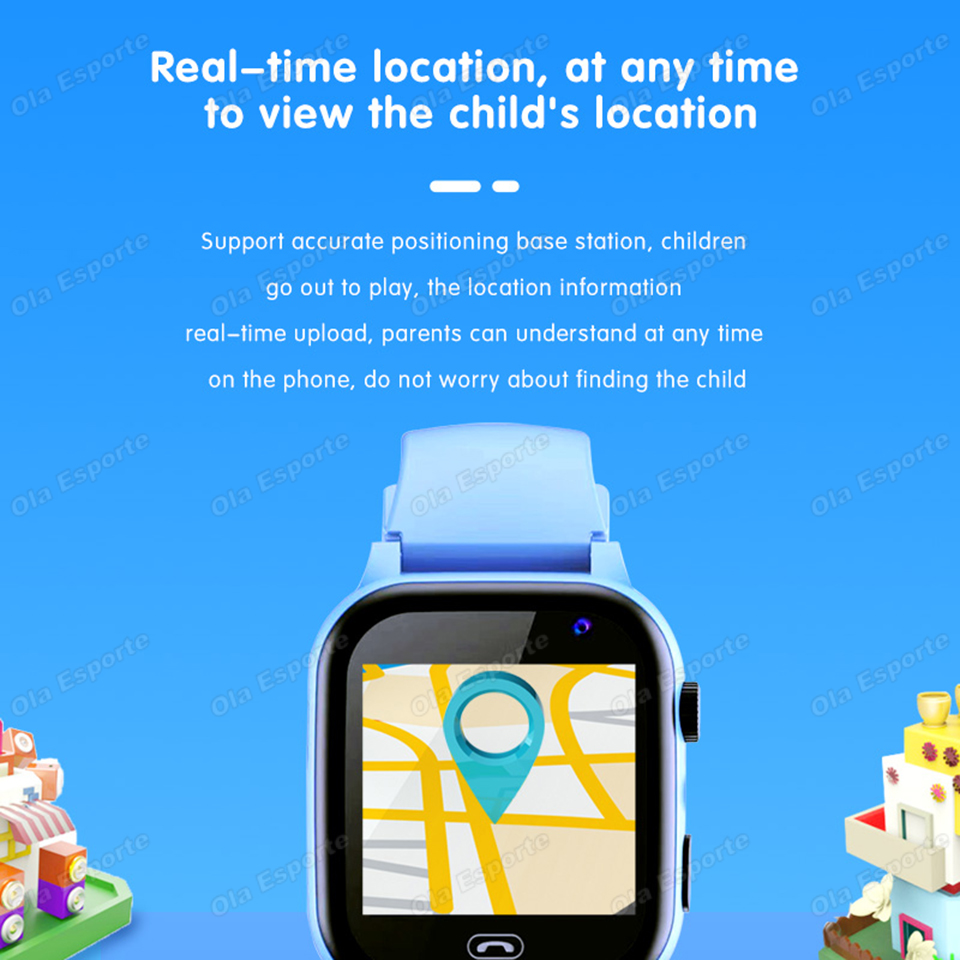2027 Kids 5G Smart Watch GPS S - Smartwatch Id recension och pris
