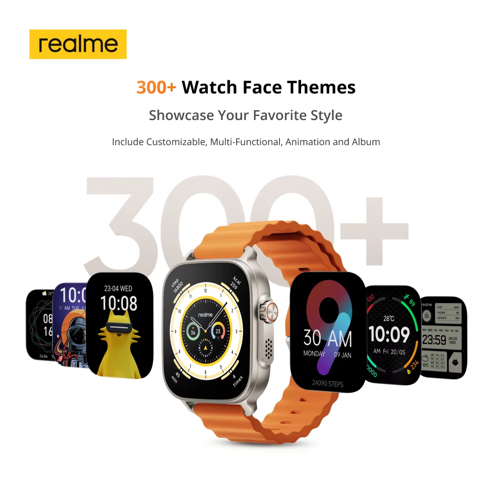 Global Version realme watch 5  - Smartwatch X2 recension och pris