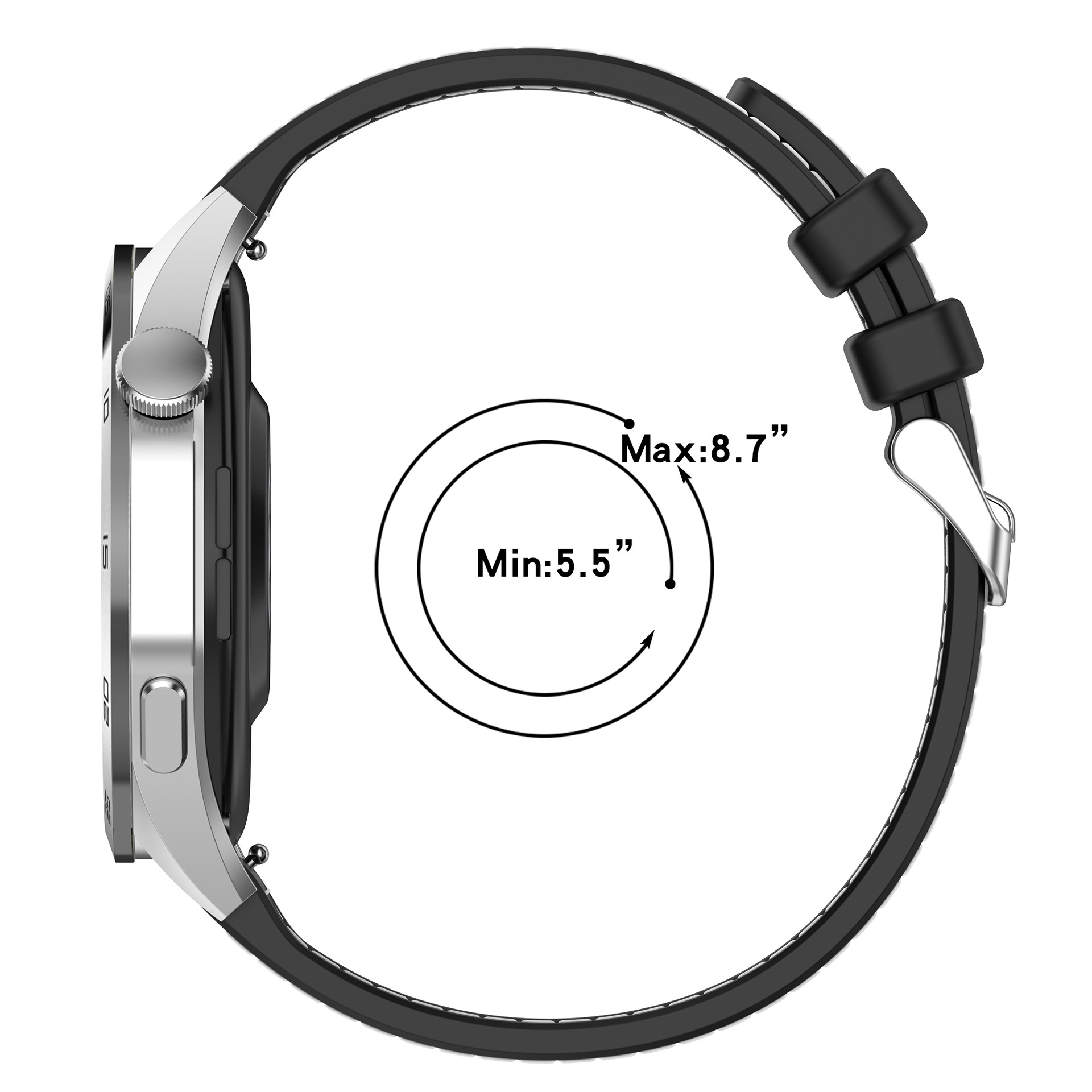 For OnePlus Watch 2/3/2R/46mm  - Smartwatch X2 recension och pris