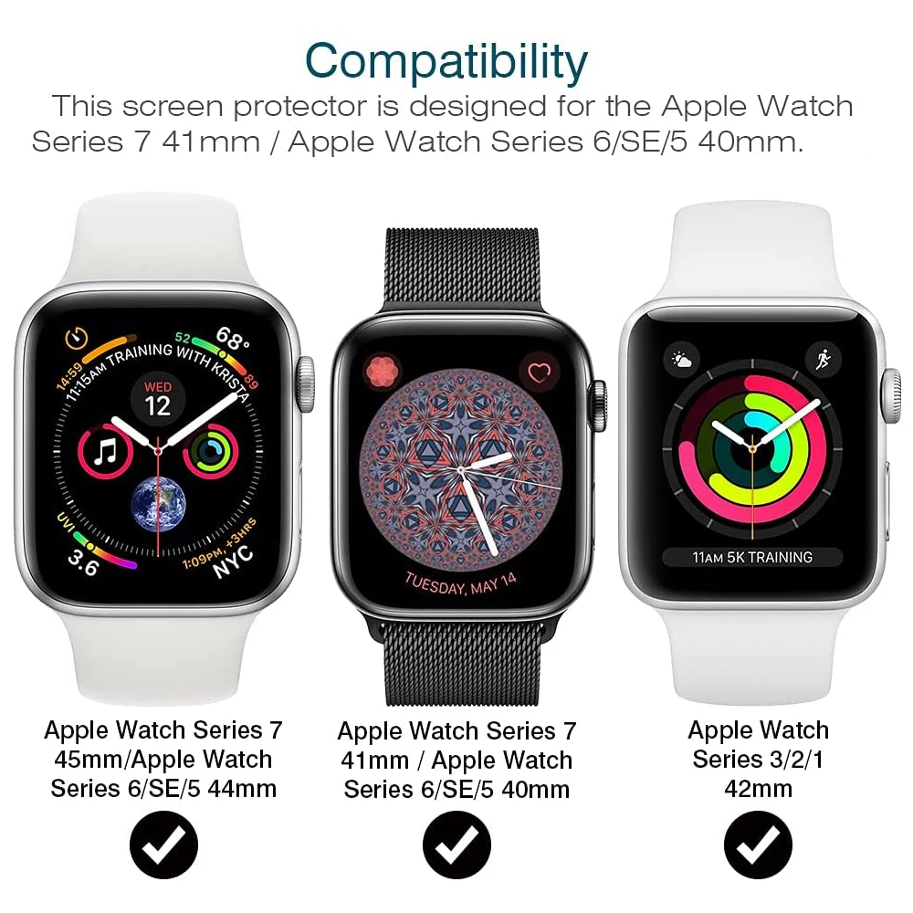 Screen Protector for Apple Wat - Watch Case Bumper recension och pris