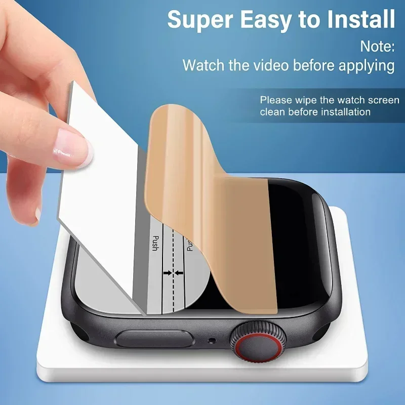 Hydrogel Screen Protector Film - Watch Case Bumper recension och pris