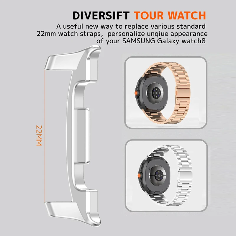 22mm WatchBand Connector for s - Smartwatch Straps & Accessories recension och pris