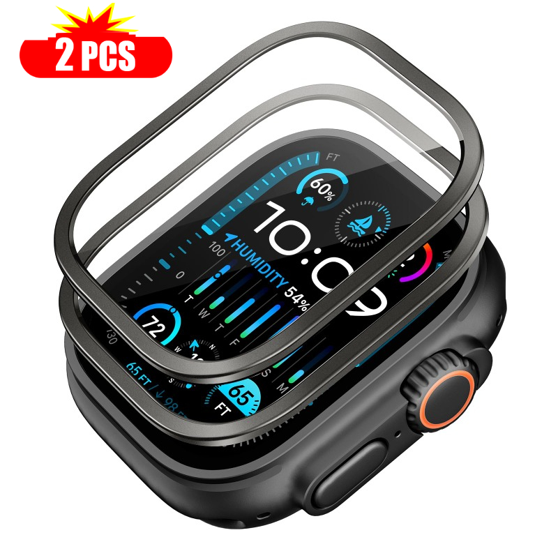 2pcs Tempered Glass for Apple  - Smartwatch Straps & Accessories recension och pris
