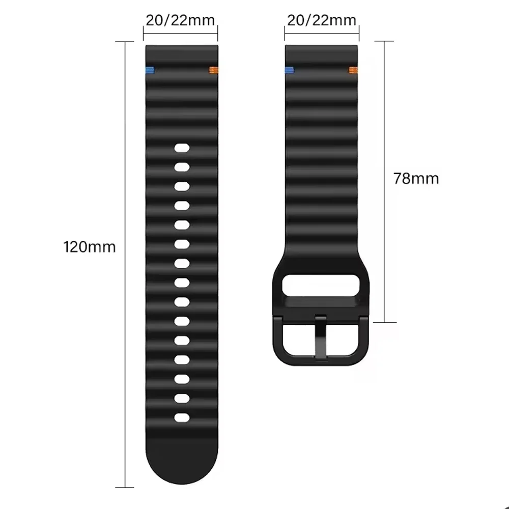 2pcs Wave Strap For POLAR Vant - Smartwatch X2 recension och pris