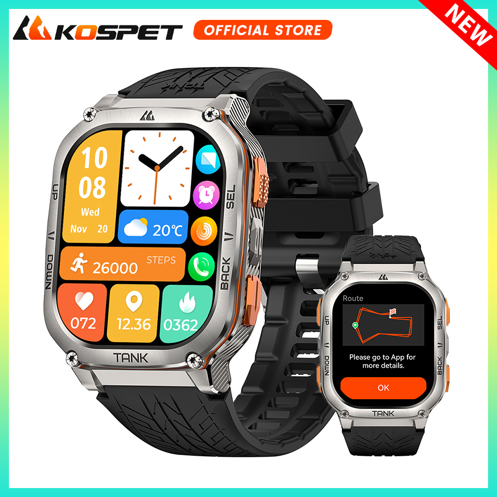 KOSPET TANK M3 Ultra GPS Smart - Smartwatch X2 recension och pris