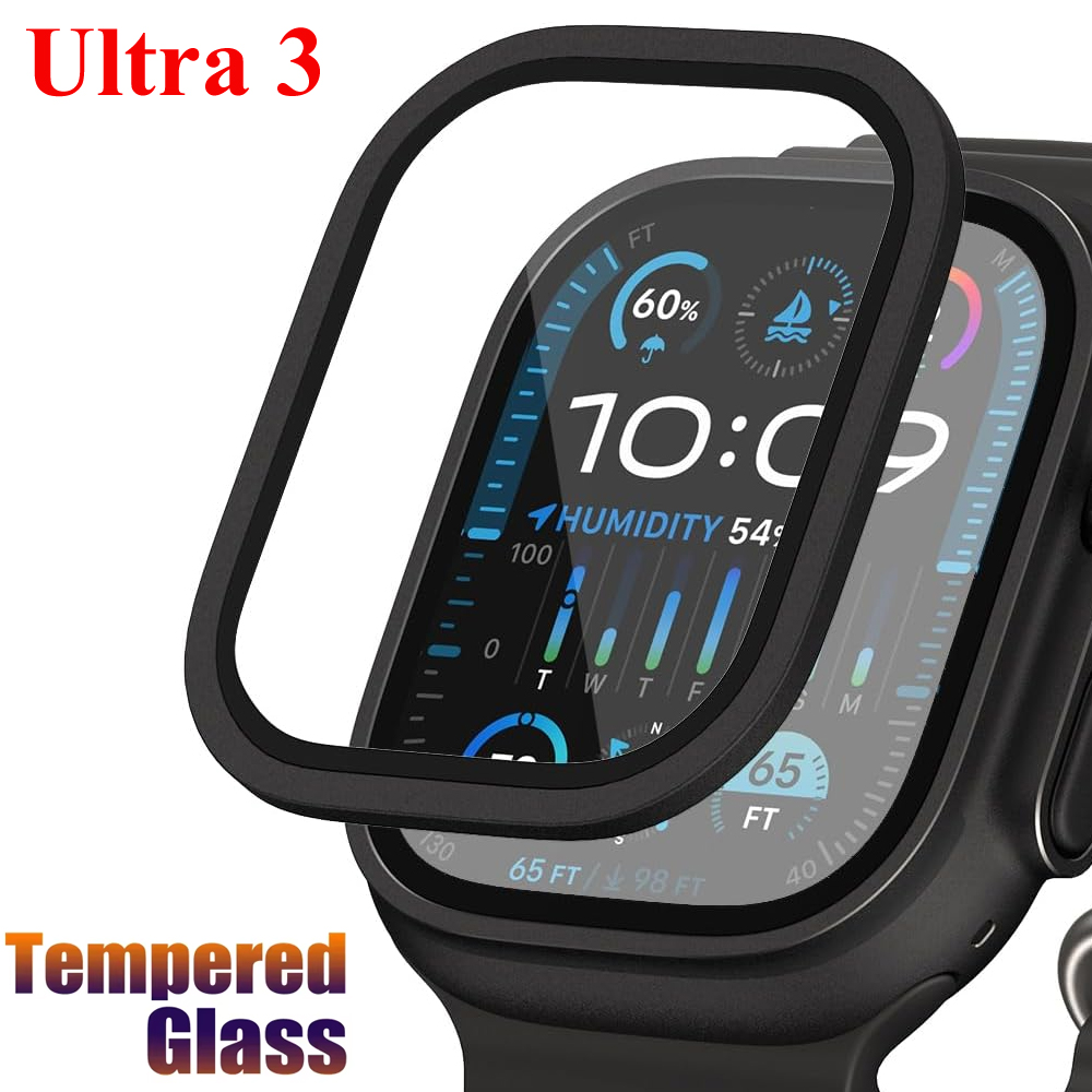 Tempered Glass Film For Apple  - Watch Case Bumper recension och pris
