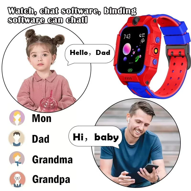 Lenov 5G Child Camera Smart Wa - Smartwatch Id recension och pris